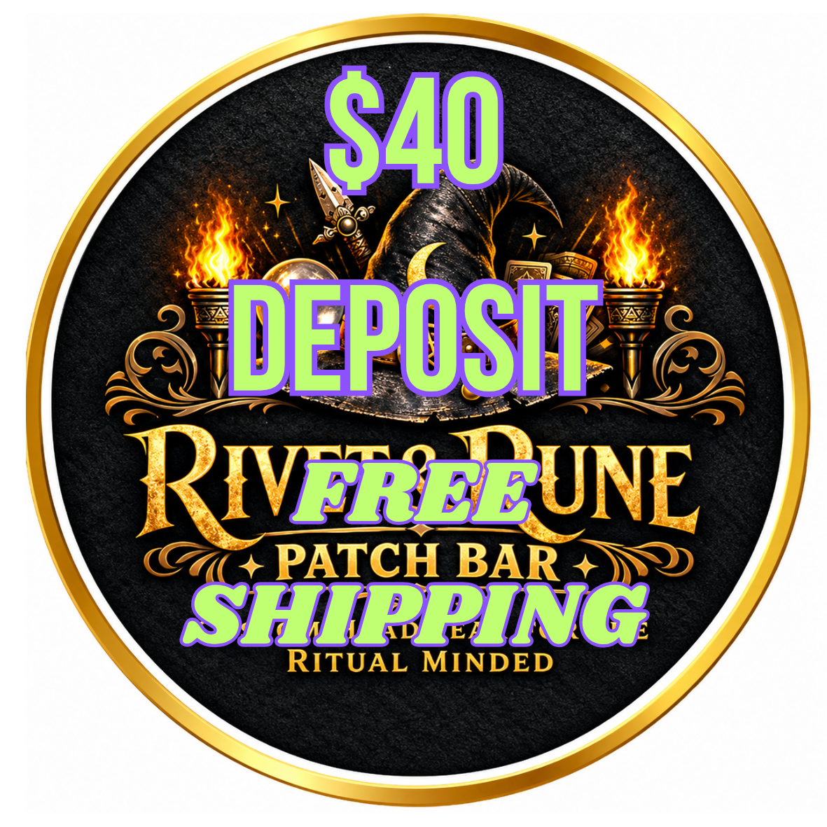 DEPOSIT $40 FREE SHIPPING
